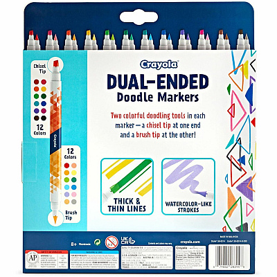 Crayola Dual-Ended Markers (CYO588314)