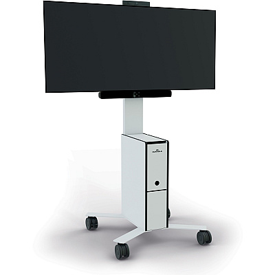 Durable COWORKSATION Mobile TV Cart (DBL370202)