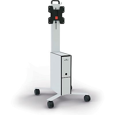 Durable COWORKSATION Mobile TV Cart (DBL370202)