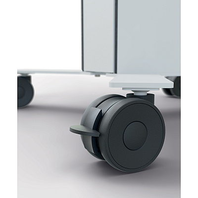 Durable COWORKSATION Mobile TV Cart (DBL370202)