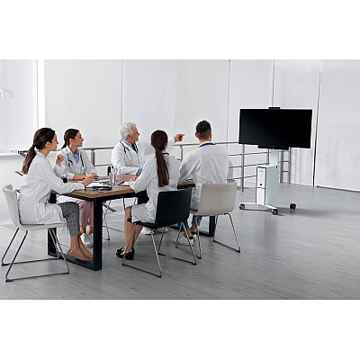 Durable COWORKSATION Mobile TV Cart (DBL370202)