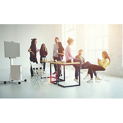 Durable COWORKSATION Mobile TV Cart (DBL370202)