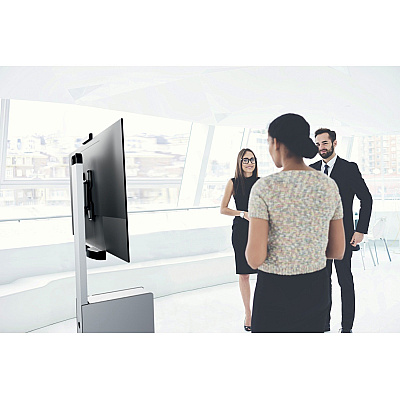 Durable COWORKSATION Mobile TV Cart (DBL370202)