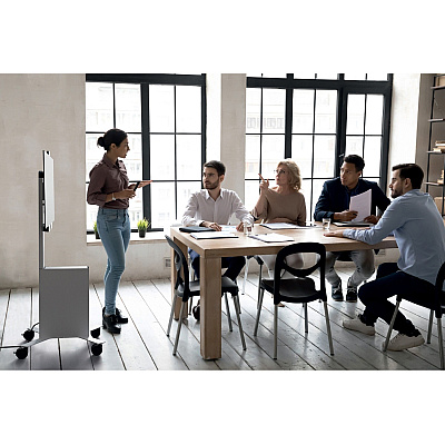 Durable COWORKSATION Mobile TV Cart (DBL370202)