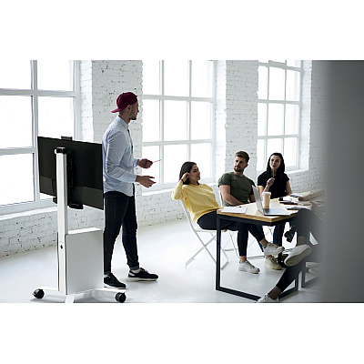 Durable COWORKSATION Mobile TV Cart (DBL370202)