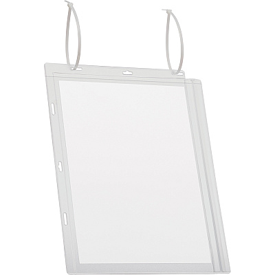 Durable Water-Resistant Document Pockets with Ties (DBL502719)