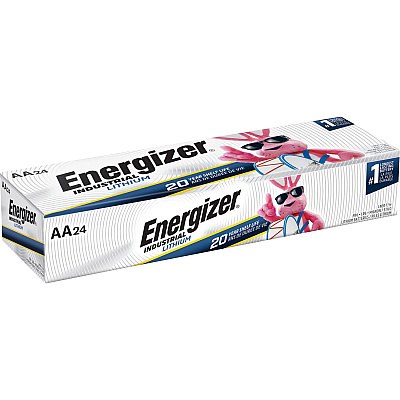 Energizer Industrial AA Lithium Battery 4-Pack (EVELN91CT)