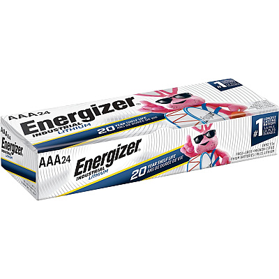 Energizer Industrial AAA Lithium Battery 4-Pack (EVELN92BX)