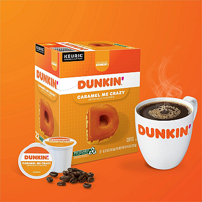 Dunkin Donuts Dunkin Donuts K-Cup Caramel Me Crazy Coffee (GMT1277)