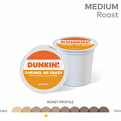 Dunkin Donuts Dunkin Donuts K-Cup Caramel Me Crazy Coffee (GMT1277)