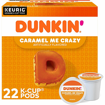 Dunkin Donuts Dunkin Donuts K-Cup Caramel Me Crazy Coffee (GMT1277)