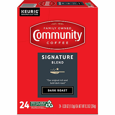 Community Coffee K-Cup Signature Blend Coffee (GMT64042)