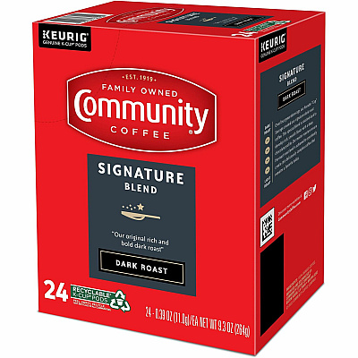 Community Coffee K-Cup Signature Blend Coffee (GMT64042)