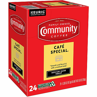 Community Coffee K-Cup Cafe Special Coffee (GMT64059)