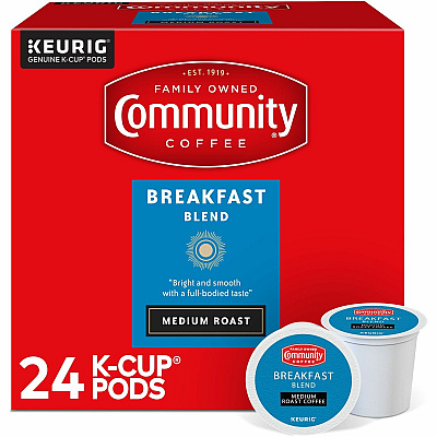 Community Coffee K-Cup Breakfast Blend Coffee (GMT64063)