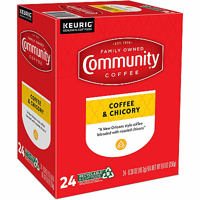 Community Coffee K-Cup Coffee & Chicory (GMT64141)