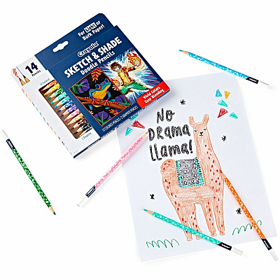 Crayola Sketch & Shade Doodle Pencils (CYO682116)