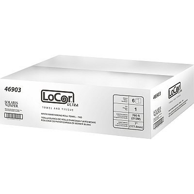LoCor Paper Ultra Hard Wound Roll Towels (SOL46903)