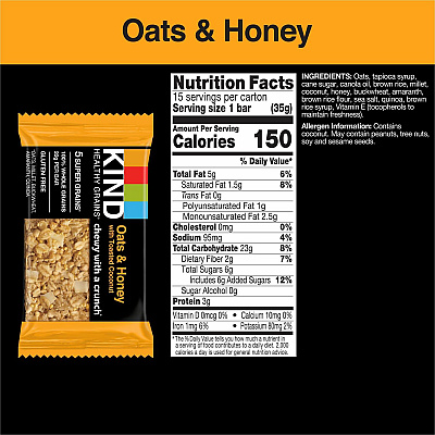 KIND Healthy Grains Bars (KND26825)