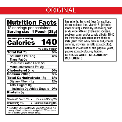 Cheez-It Original Baked Snack Crackers (KEB93996)