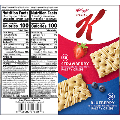 Special K Pastry Crisps (KEB27360)
