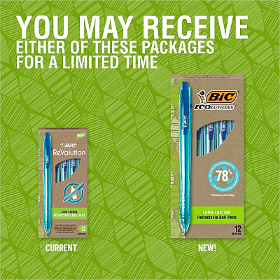 BIC Ecolutions Ballpoint Pen (BICBPRR11BE)