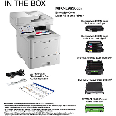 Brother Workhorse MFC-L9630CDN Laser Multifunction Printer - Color