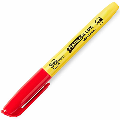 Avery UltraDuty Markers, Bullet Tip, 4 Assorted Markers (AVE29848)