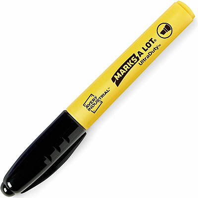 Avery UltraDuty Markers, Chisel Tip, 2 Assorted Markers (AVE29863)