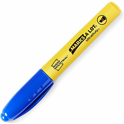 Avery UltraDuty Markers, Chisel Tip, 3 Assorted Markers (AVE29864)
