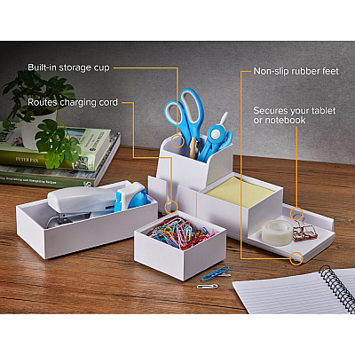 Bostitch Konnect Stackable Desk Organizer (KT2BASEKIT2W)