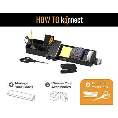 Bostitch Konnect Gooseneck LED Desk Lamp (KTVLED1502B)