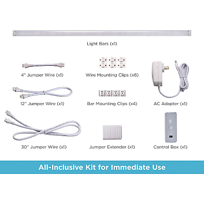 BLACK+DECKER Smart Under Cabinet Lighting Kit (LEDUC241CCTA)
