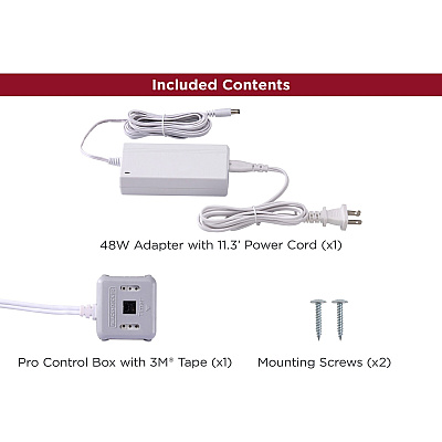 BLACK+DECKER PUSH WIRE UCL 48W Plug-In Power Kit (LEDUC48WP)
