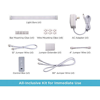 BLACK+DECKER Smart Under Cabinet Lighting Kit (LEDUC91CCTAC)