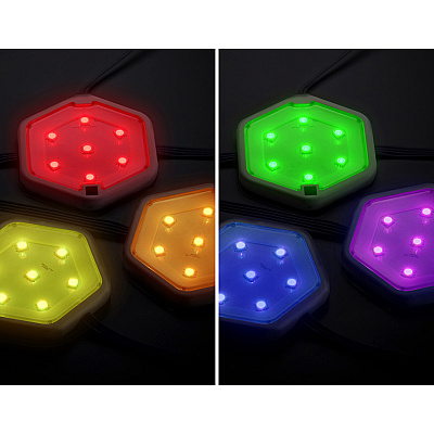 BLACK+DECKER Color-Changing LED Puck Light Kit (LEDUCPUCK3RG)