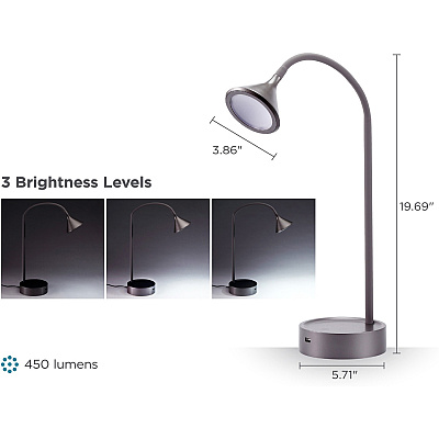 Bostitch LED Gooseneck Lamp (VLED1812GBD)