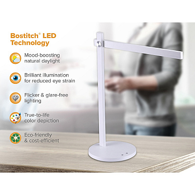 Bostitch Dimmable Bar Desk Lamp (VLED1813BOS)