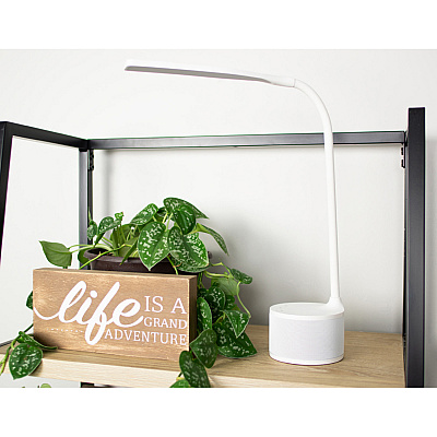 Bostitch LED Bluetooth USB Speaker Lamp (VLED1817WBOS)