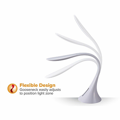 Bostitch Modern Desk Lamp (VLED1821WBOS)