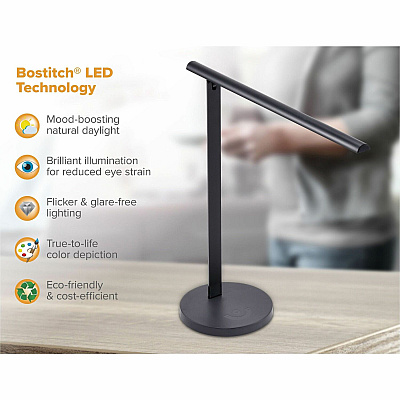 Bostitch Folding LED Desk Lamp (VLED1826BBOS)