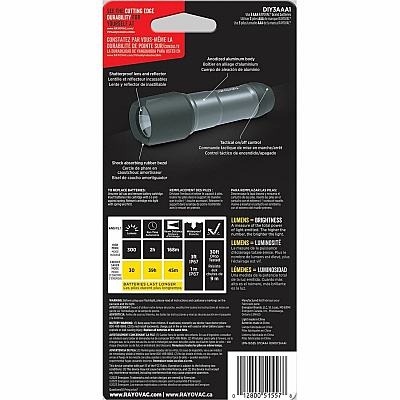Rayovac Workhorse Pro Flashlight (RAYDIY3AAA1)