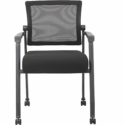 BOSS Mesh 4-Legged Guest Chair (B6889RBK)