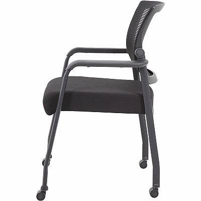 BOSS Mesh 4-Legged Guest Chair (B6889RBK)