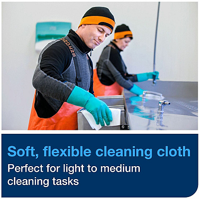 TORK Industrial Cleaning Cloth Gray W4 (TRK520681)
