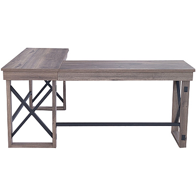 LYS L-Shaped Industrial Desk (LYSDK100LRGK)