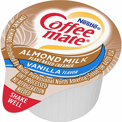 Coffee-mate Coffee-mate Almond Milk Vanilla Liquid Creamer Singles (NES42258CT)