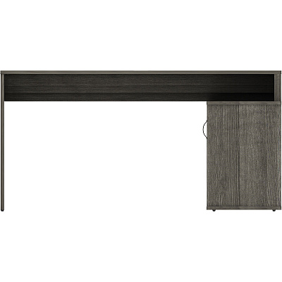 LYS L-Shape Workstation with Cabinet (LYSDK103RRWC)