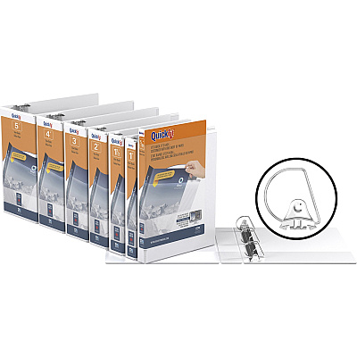 QuickFit D-Ring View Binders (STW870600)