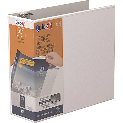 QuickFit D-Ring View Binders (STW870600)